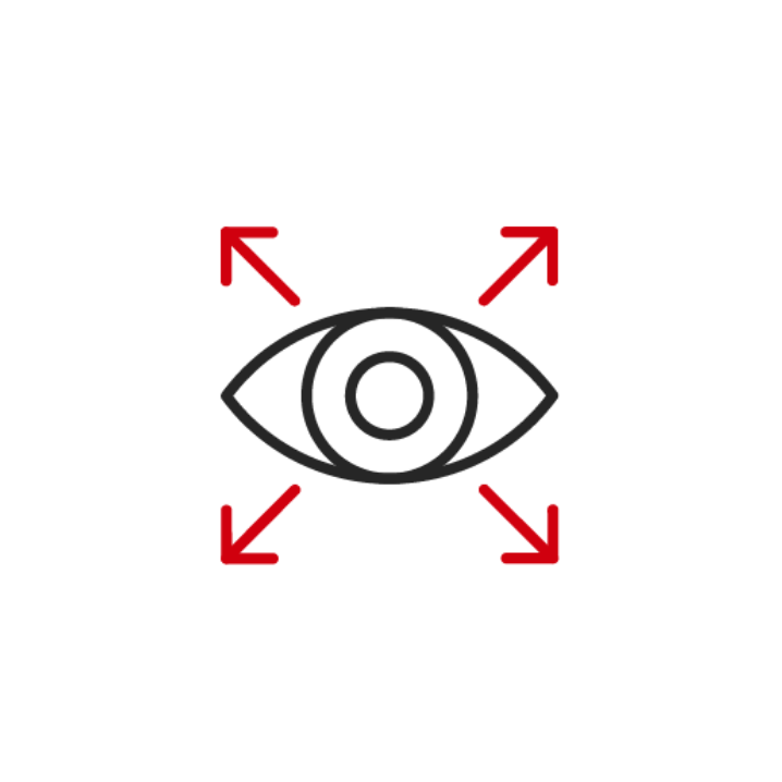 瞳のアイコンイラスト